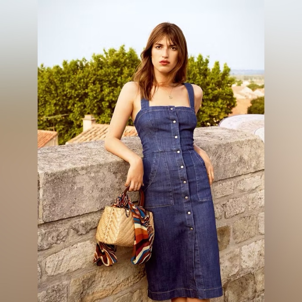 Reformation Denim Dress M